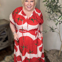 Caprese Cutie Dress-S-3X!