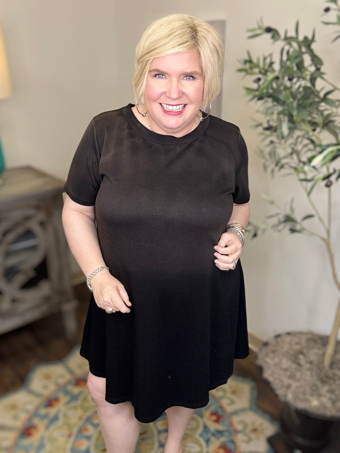 Feelin Fine Dress-S-3X