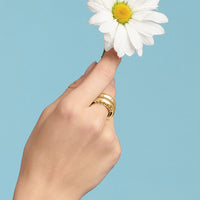 Brighton | Inner Circle Double Ring-Gold