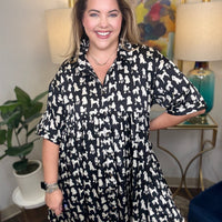 Puppy Love Curvy Tunic Dress