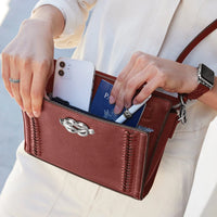 Brighton | Findley Organizer Interlok Harmony-Chili Pepper
