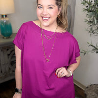 Simplified Times Curvy Top