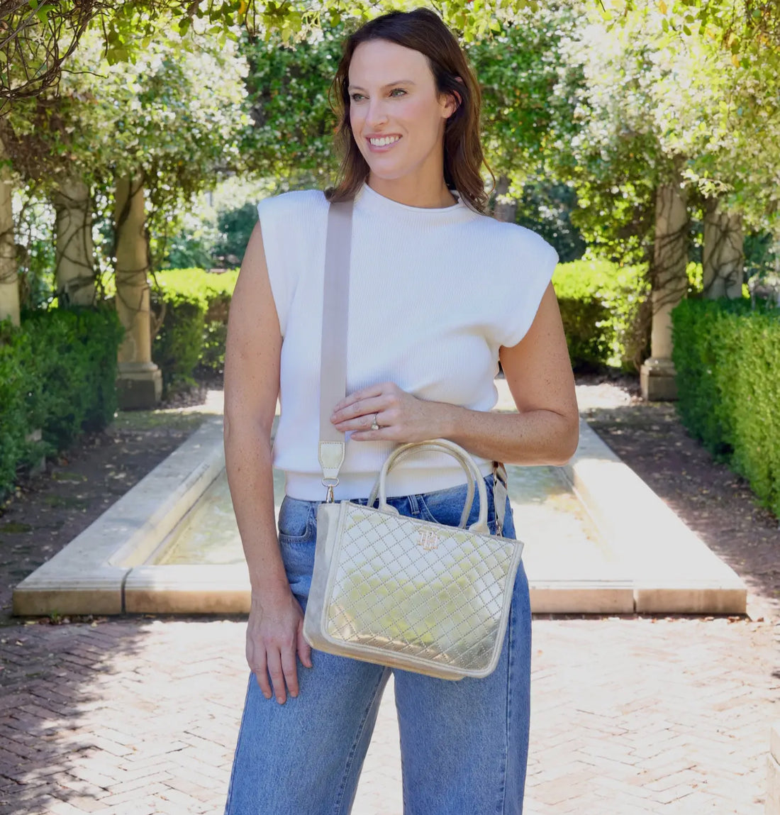 Ricky Mini Tote - Champagne Pop