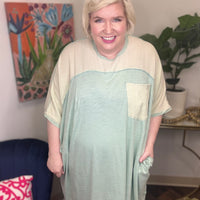 Cool & Confident Curvy Dress