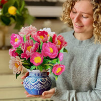 Peony Paradise Pop Up Card