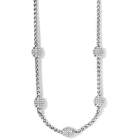 Brighton | Meridian Petite Short Necklace-Silver