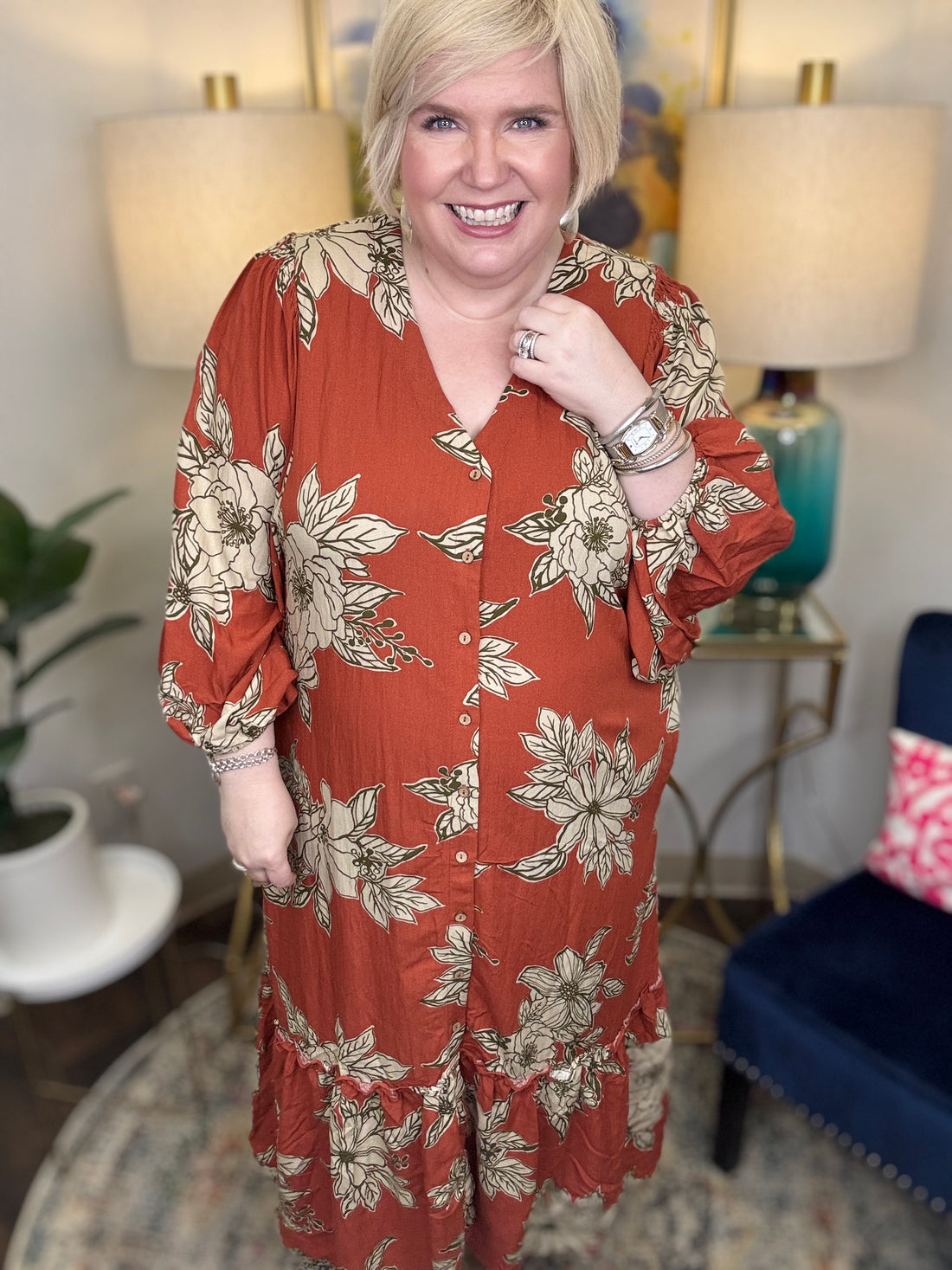 Breathing Easy Curvy Dress