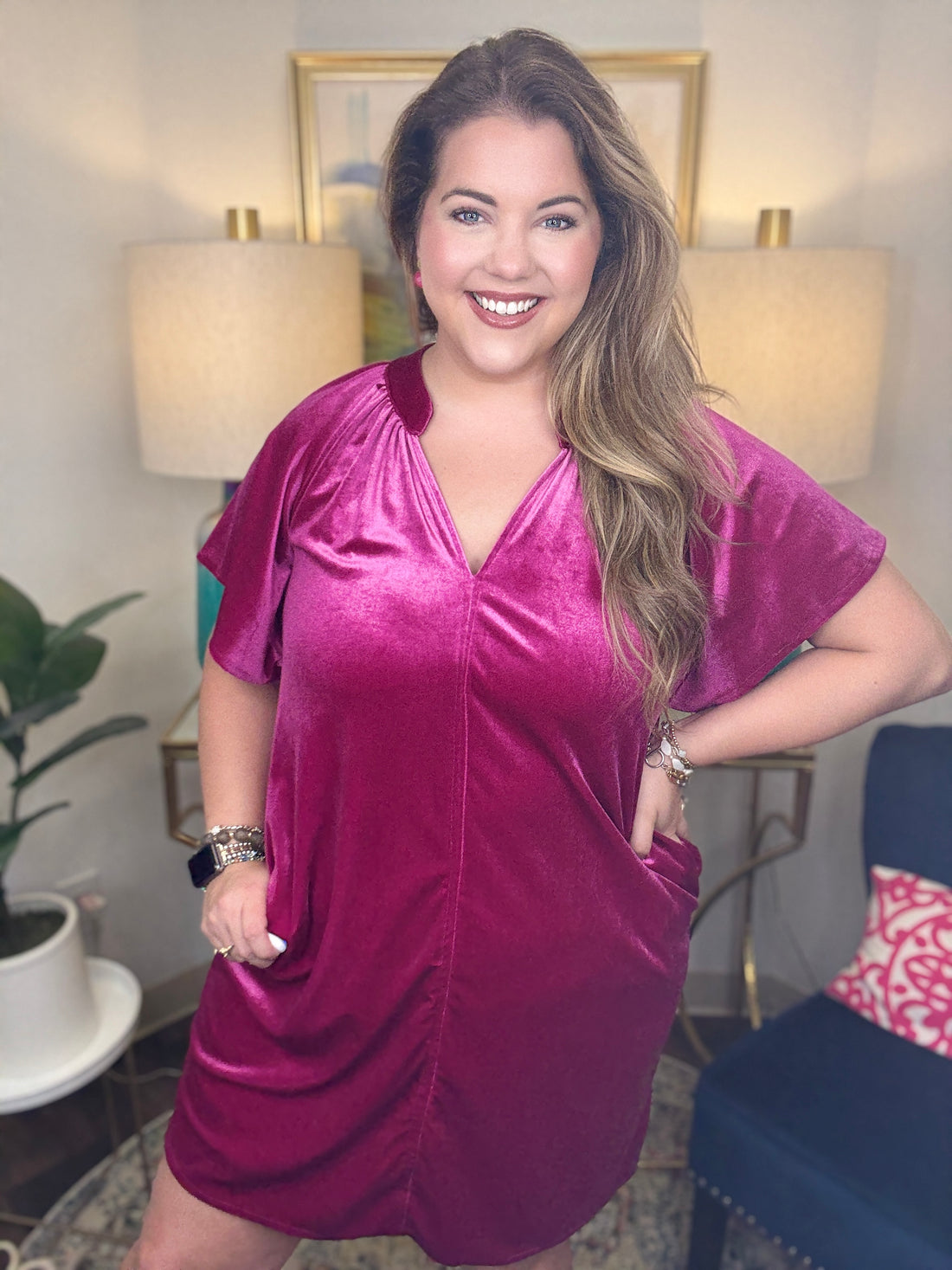 Not A Drill Dress-S-3X!