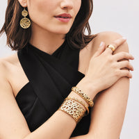 Brighton | Contempo Medium Hinged Bangle-Gold