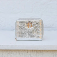 Caroline Hill | Blakely Wallet-Silver EC