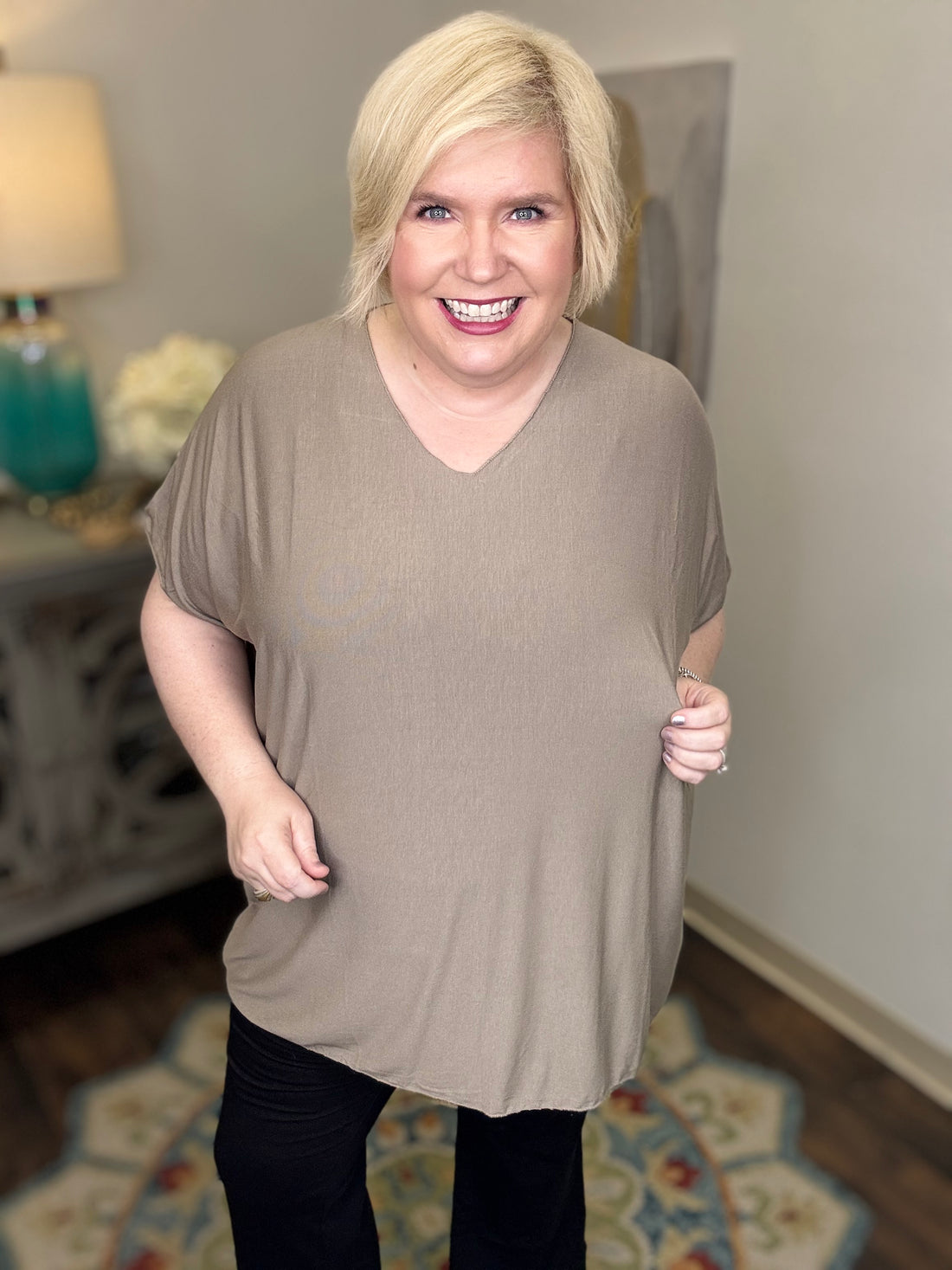 Essentially Perfect Curvy Tee-9 Colors
