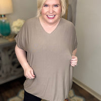 Essentially Perfect Curvy Tee-9 Colors