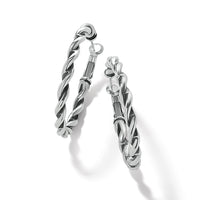 Brighton | Interlok Twist Oval Leverback Earrings