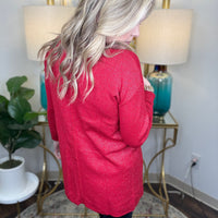 Heavenly Glitz Mock Neck Tunic Sweater