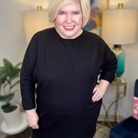 Something To Talk About Curvy Tunic Dress-4 Colors!