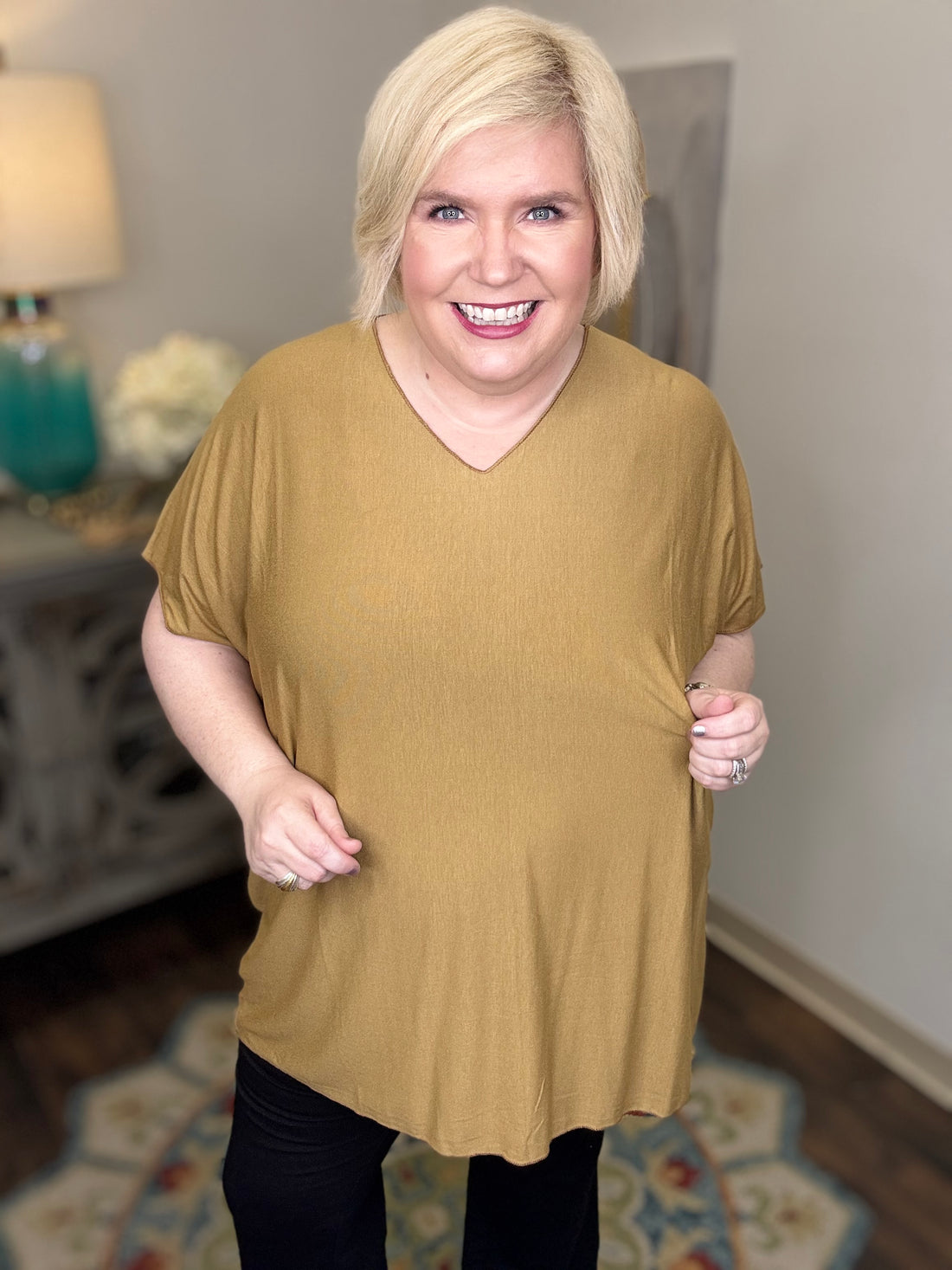 Essentially Perfect Curvy Tee-9 Colors