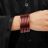 BuDhaGirl | MERLOT ALL WEATHER BANGLES® (AWB®) - SET OF 6
