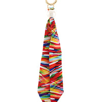 Scarf Keychain/Bag Charm- 2 Colors