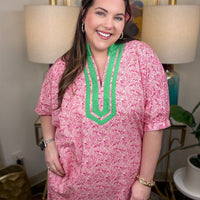 Looking It Over Dress-S-2X!