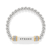 Brighton | Meridian Strong Two Tone Stretch Bracelet - The Shoppes at Coldwater