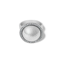 Brighton | Meridian Geo Dew Domed Ring-Silver