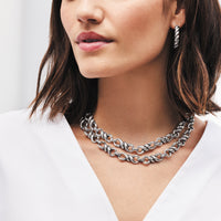 Brighton | Interlok Twist Oval Leverback Earrings