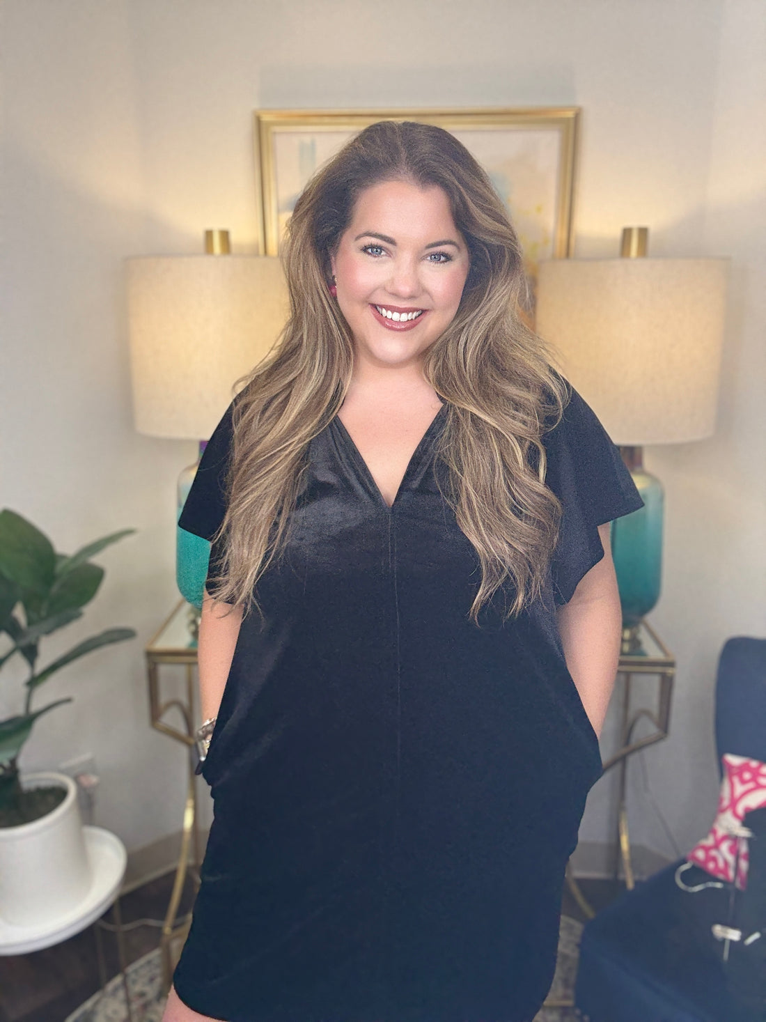 Not A Drill Dress-S-3X!