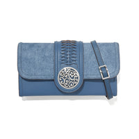 Brighton | Cadiz Suede Large Wallet