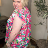 Tropical Feelings Curvy Top