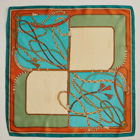 Equestrian Chain Print Scarf