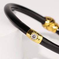 BuDhaGirl | Fauna Lion All Weather Bangle® (Awb®)
- Black
