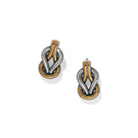 Brighton | Interlok Harmony 2Tone Post Earring