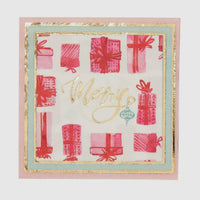 Sophistiplate Cocktail Napkins-Jolly Holiday
