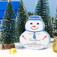 Spongelle Snow Orchid Snowman Buffer