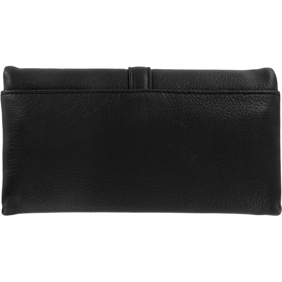 Brighton | Nolita Shimmer Large Wallet-Black
