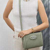 Brighton | Interlok Braid Findley Organizer Bag-Sage