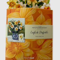 English Daffodil Pop Up Card