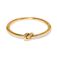 Brighton | Interlok Single Knot Gold Hinge Bracelet