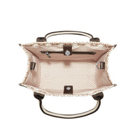 Brighton | Woven Hearts Canvas Carryall