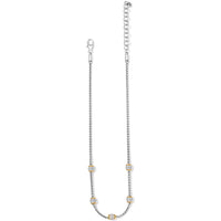 Brighton | Meridian Petite Short Necklace-Two Tone
