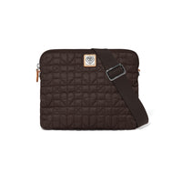 Brighton | Alina Heart Beat Medium Cross Body Bag-Cocoa