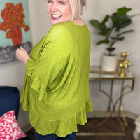 Frilly Girl Curvy Top