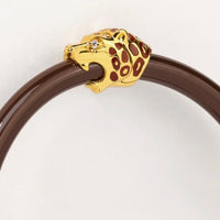 BuDhaGirl | Fauna Panther All Weather Bangle® (Awb®) - Chocolate