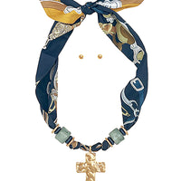 Let It Linger Scarf Necklace-2 Colors