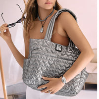 Brighton | Kameron Utility Tote-Pewter