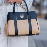 Caroline Hill | Augusta Handbag-Black