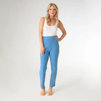 Coco & Carmen Georgie Ankle Pants-Cornflower Blue