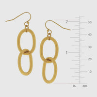 Susan Shaw | Gold Chain Earrings