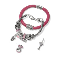 Brighton | Pink Lipstick Charm