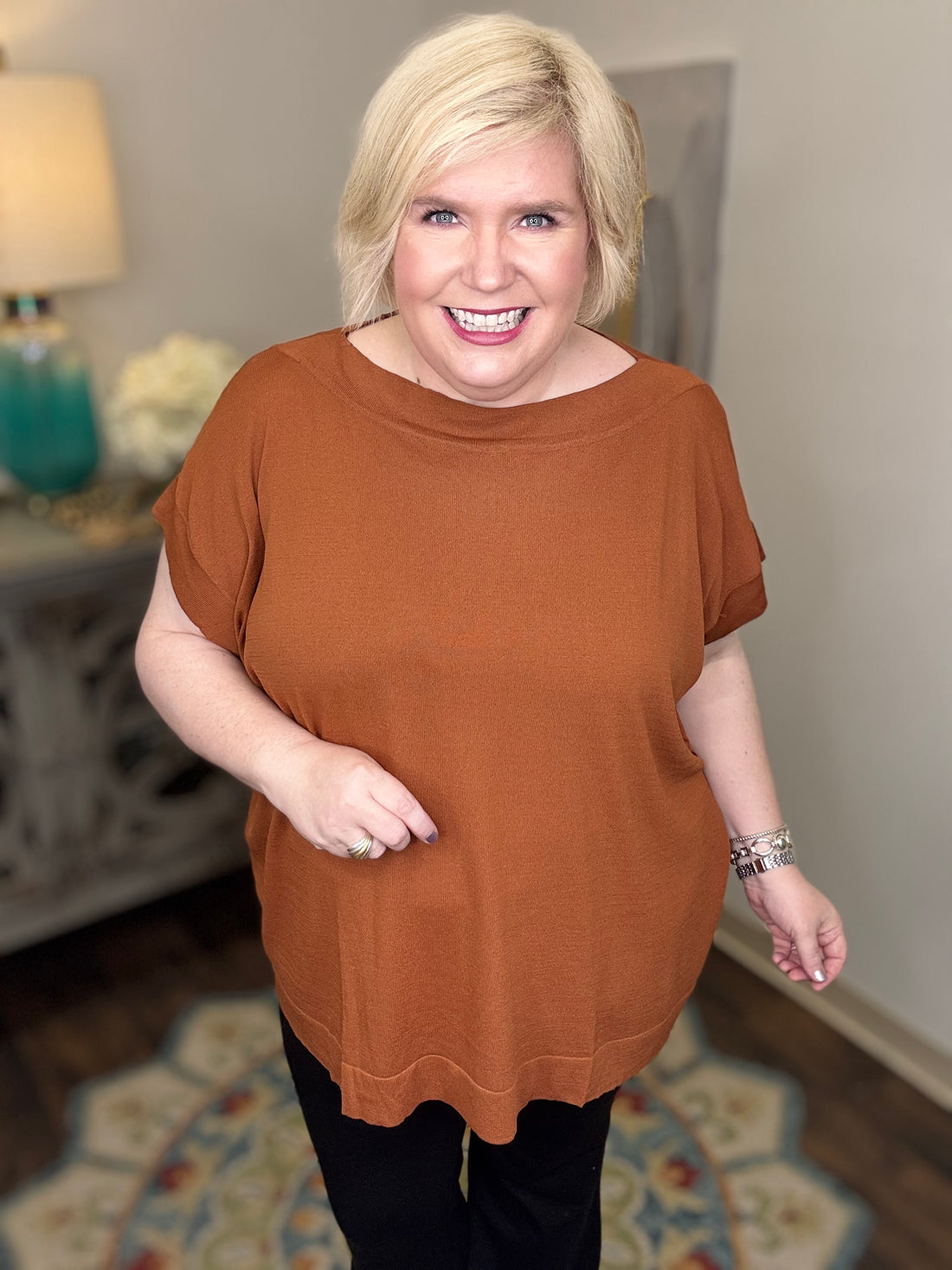 Simplified Times Curvy Top